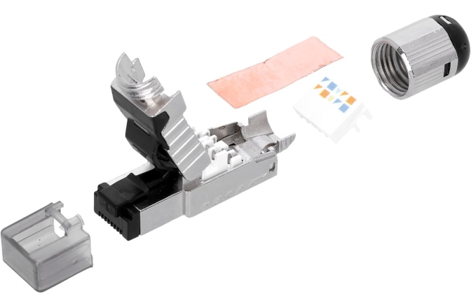 Mufă de rețea | Cat.6a Adam Hall 4 STAR C CAT6